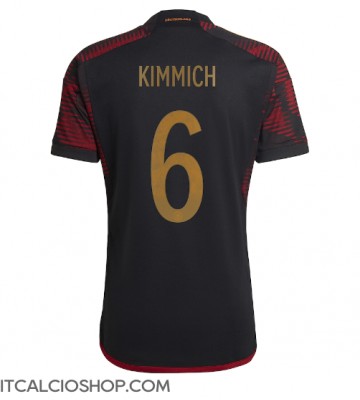 Germania Joshua Kimmich #6 Seconda Maglia Mondiali 2022 Manica Corta